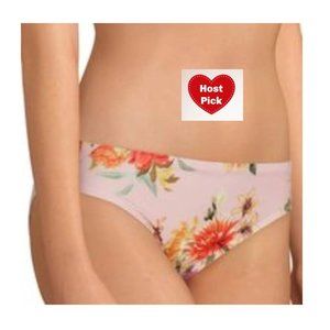 Antonio Melani Overjoyed Retro Bikini Bottoms - Pink Floral Bikini Bottoms